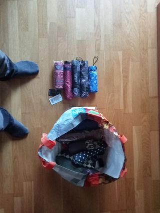 Paraguas compactos con funda