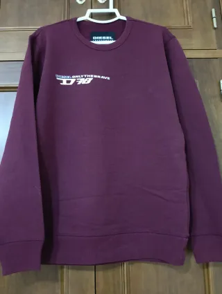 Sudadera Diesel D78 Hombre Morado