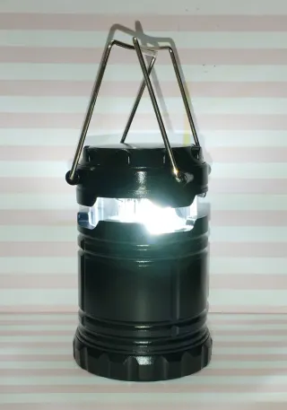 NOVEDAD! LINTERNA CAMPING PLEGABLE OUTDOOR 