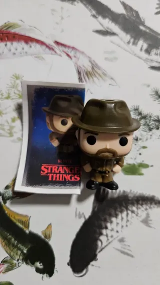 Hopper. Funko Pop Kinder Joy Stranger Things