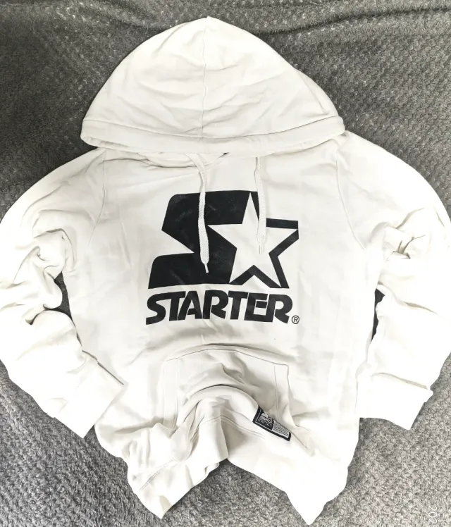 Sudadera Starter Blanca vintage original sport 