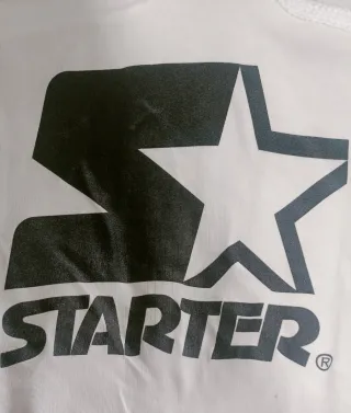 Sudadera Starter Blanca vintage original sport 