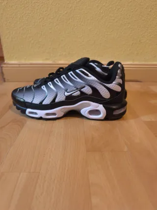Zapatillas Nike Air Max Plus TN Negras y Plateadas