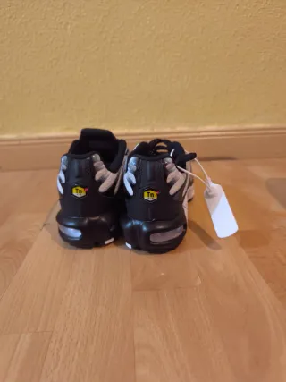 Zapatillas Nike Air Max Plus TN Negras y Plateadas