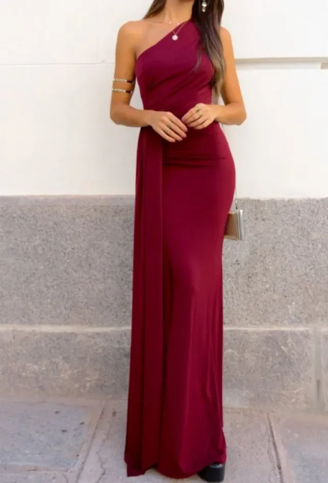 Vestido Pura Vida Granate Talla Única