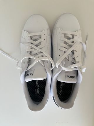 Zapatillas Adidas Advantage Blancas Talla 44