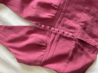Blusa halter Stradivarius rosa