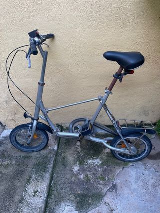 Bicicleta plegable para restaurar