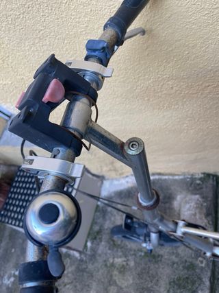Bicicleta plegable para restaurar