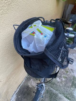 Bicicleta plegable para restaurar