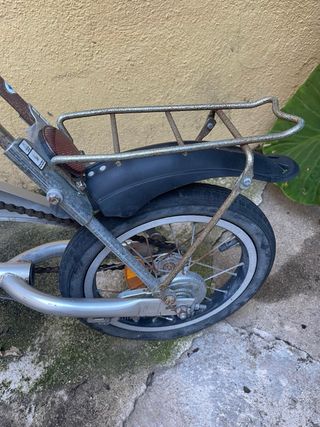 Bicicleta plegable para restaurar