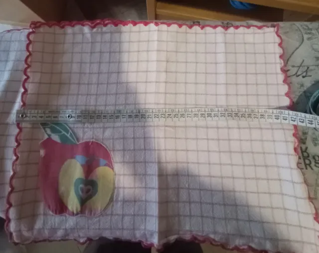 Tovagliette e tovaglioli scuola materna in cotone