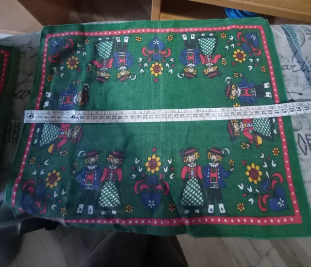 Tovagliette e tovaglioli scuola materna in cotone