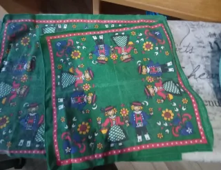 Tovagliette e tovaglioli scuola materna in cotone 