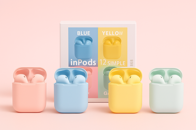 Confezione da 5 cuffie Bluetooth InPods