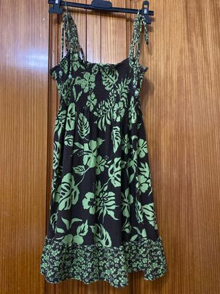 Vestido estampado floral El Corte Inglés