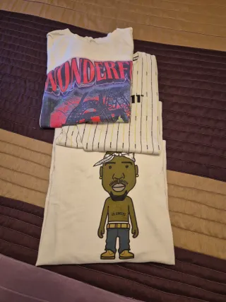 Lote 3 Camisetas Estampadas
