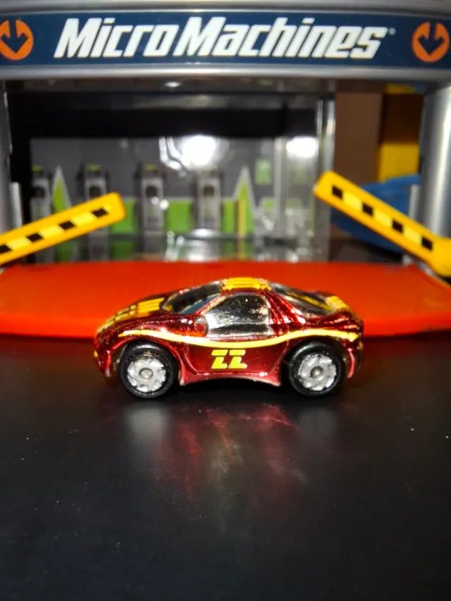 Camaro-ZZ 89 Galoob Vintage Micro Machines Cromado
