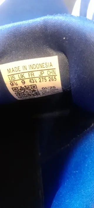 Zapatillas Adidas Azules y Rojas