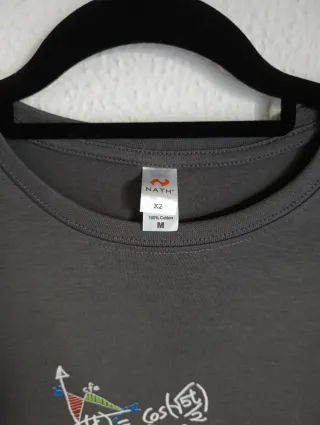 Camiseta Diseño Matemático Talla M