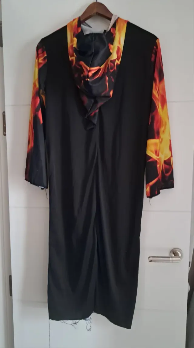 Disfraz Halloween Esqueleto Fuego Talla L