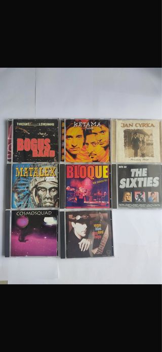 Lote 9 CDs Música Variada