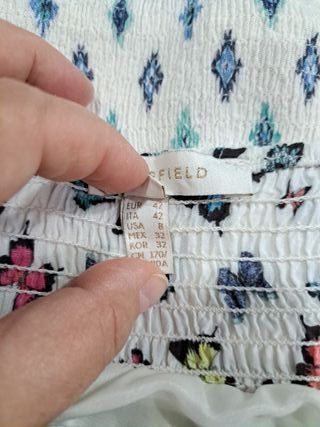 Lote de 2 faldas estampadas