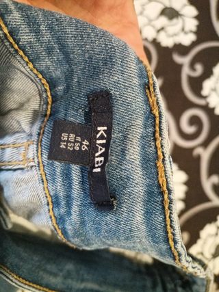 Pantalón corto vaquero azul