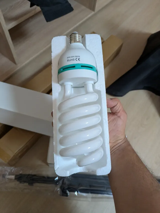 Set de iluminación fotográfica