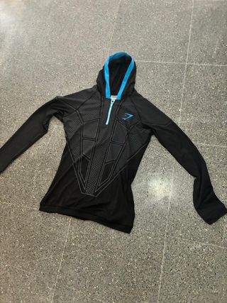 Gymshark Camiseta Ónix V1 con Capucha Talla S