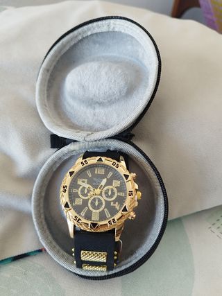 Reloj Dorado Hombre
