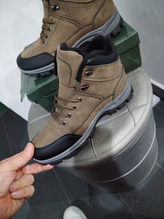 Scarponcini Trekking Uomo N.42 Marrone/Nero