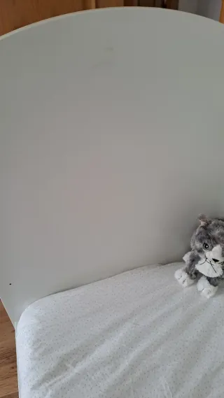 Cuna Ikea Gonatt con colchón