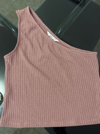 Top Mango Rosa Talla XS