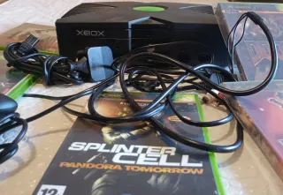 Xbox Clásica Negra + 5 Juegos