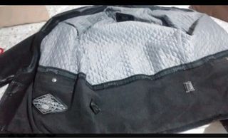 Chaqueta de cuero ROOKINS negra