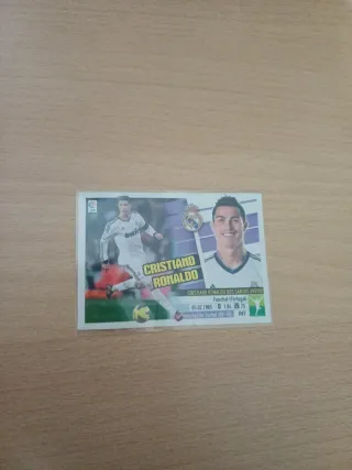 Cromos Cristiano Ronaldo Liga Este 2013-14