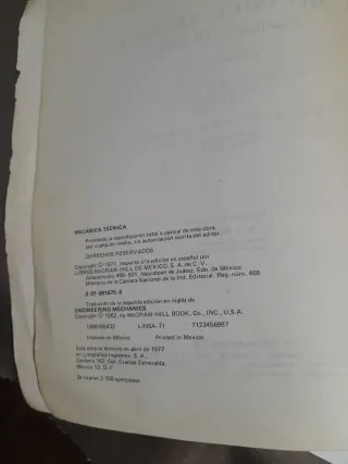 MECANICA TECNICA