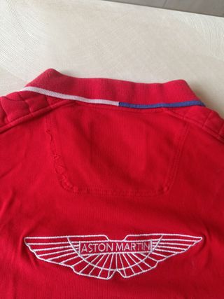 Polo Hackett Rojo Aston Martin Racing.Usado 