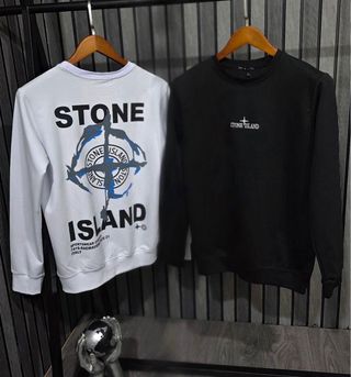 Casa Blanca Sudadera Blanca y Negra