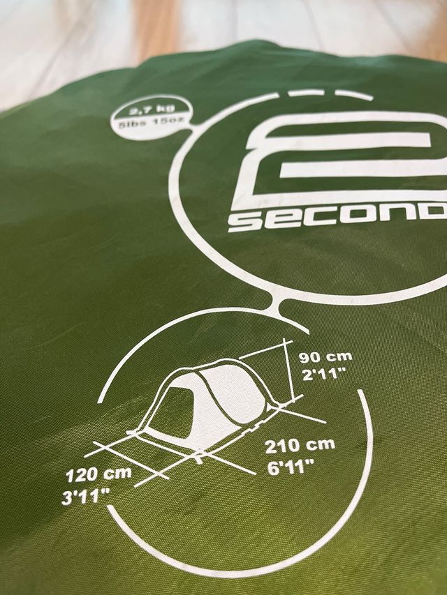 Tienda campaña Quechua 2 Seconds