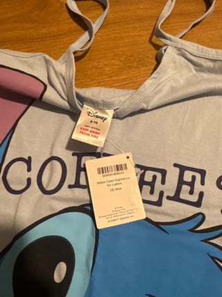 Pijama vestido corto Stitch mujer Disney
