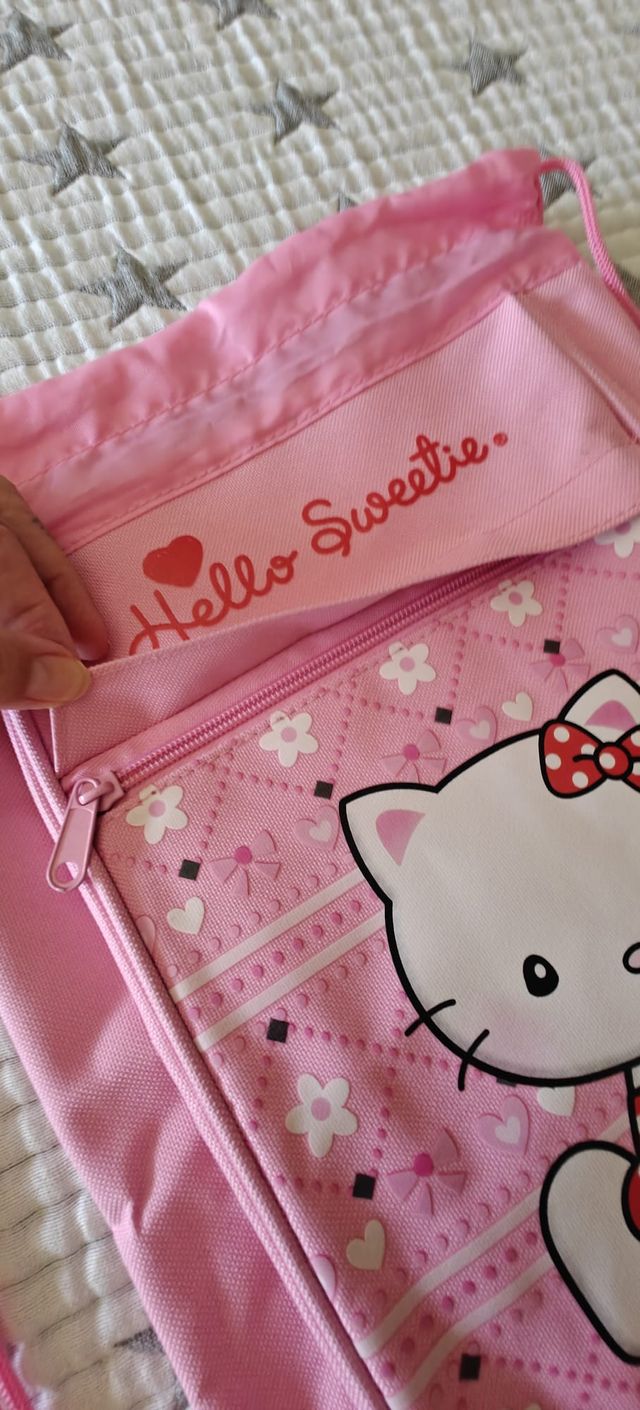 Mochila Hello Kitty rosa