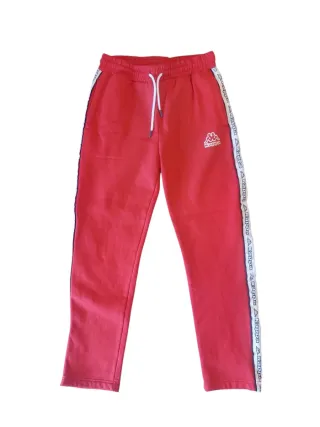 Calças Kappa Vintage Y2K Streetwear Vermelhas