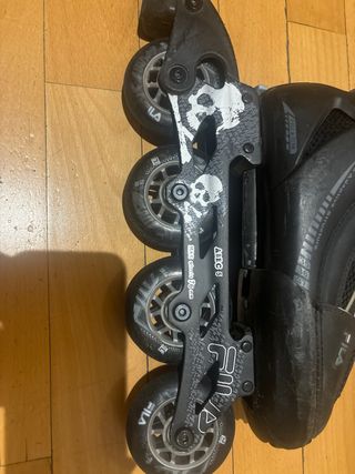 Patines en línea fitness Fila Negro. talla 35-38