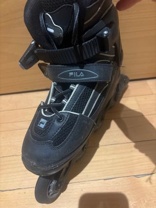 Patines en línea fitness Fila Negro. talla 35-38