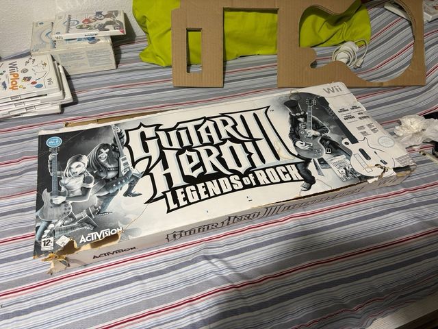 Chitarra Hero III Legends Rock Wii (Chitarra rotta)