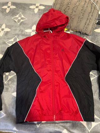Chaqueta Jordan Brooklyn Negra Roja