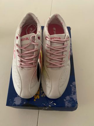 Zapatillas Joma Mujer Blancas y Rosas