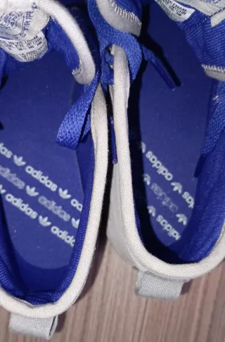 Scarpe Adidas unisex grigie blu